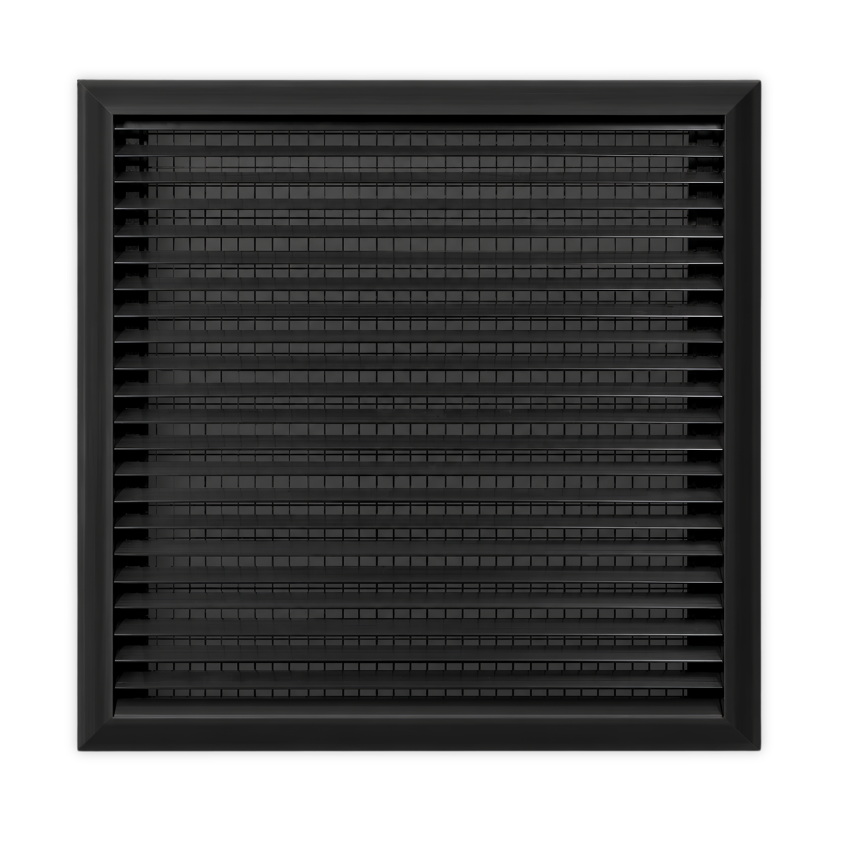30° Thinline Outdoor Louver Gable Vent (Flange Frame) - Customizable