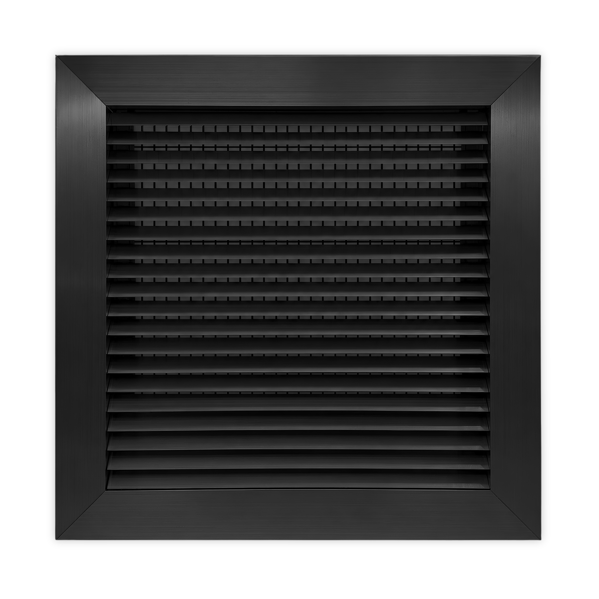 45° Thinline Outdoor Louver Gable Vent (Wide Frame) - Customizable
