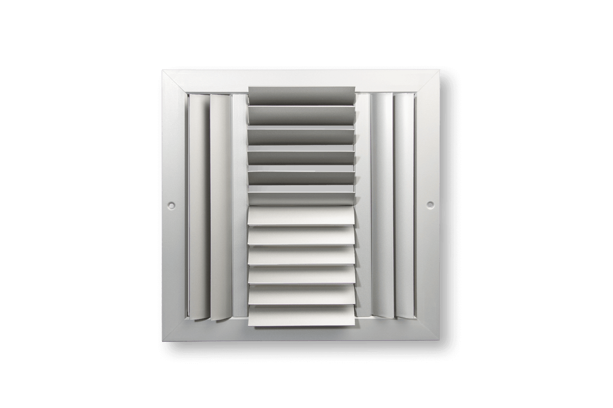 Four Direction Curved Blade Grille