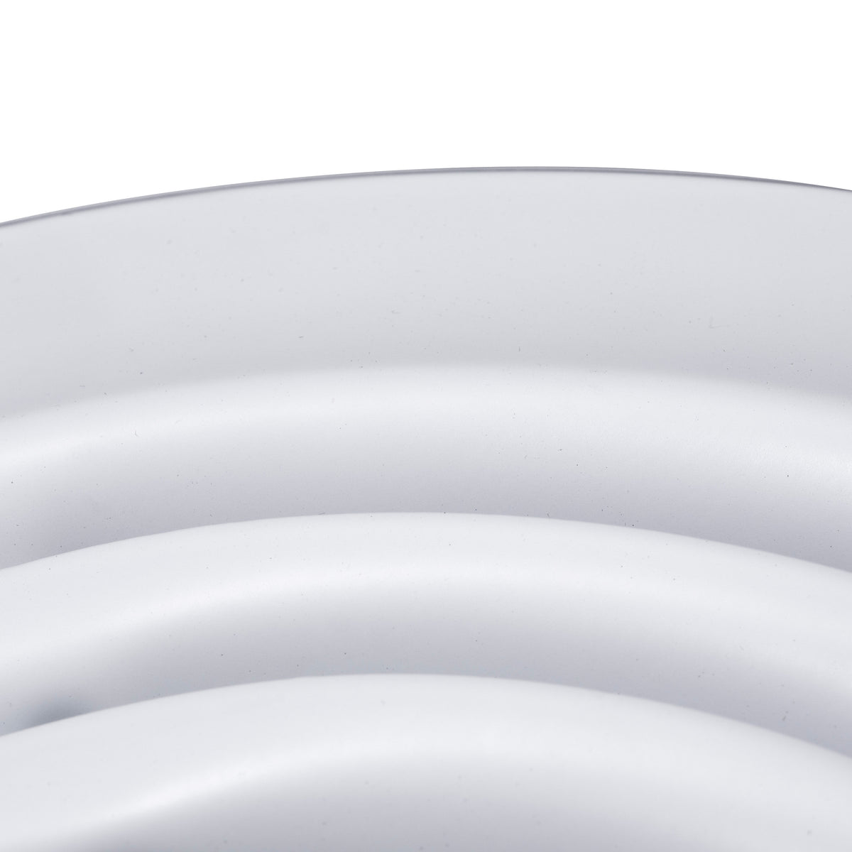10&quot; [Duct Opening] Round Ceiling Diffuser - Easy Air Flow - HVAC Vent Duct Cover [White] - [Total Outer Dimensions: 14&quot;]