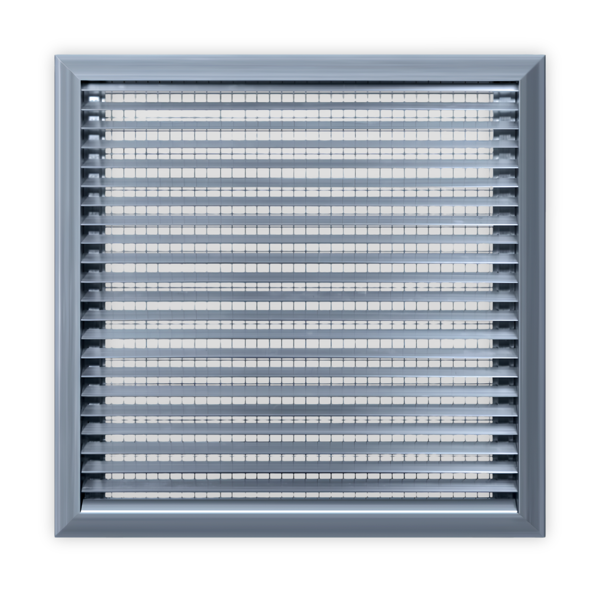 30° Thinline Outdoor Louver Gable Vent (Flange Frame) - Customizable