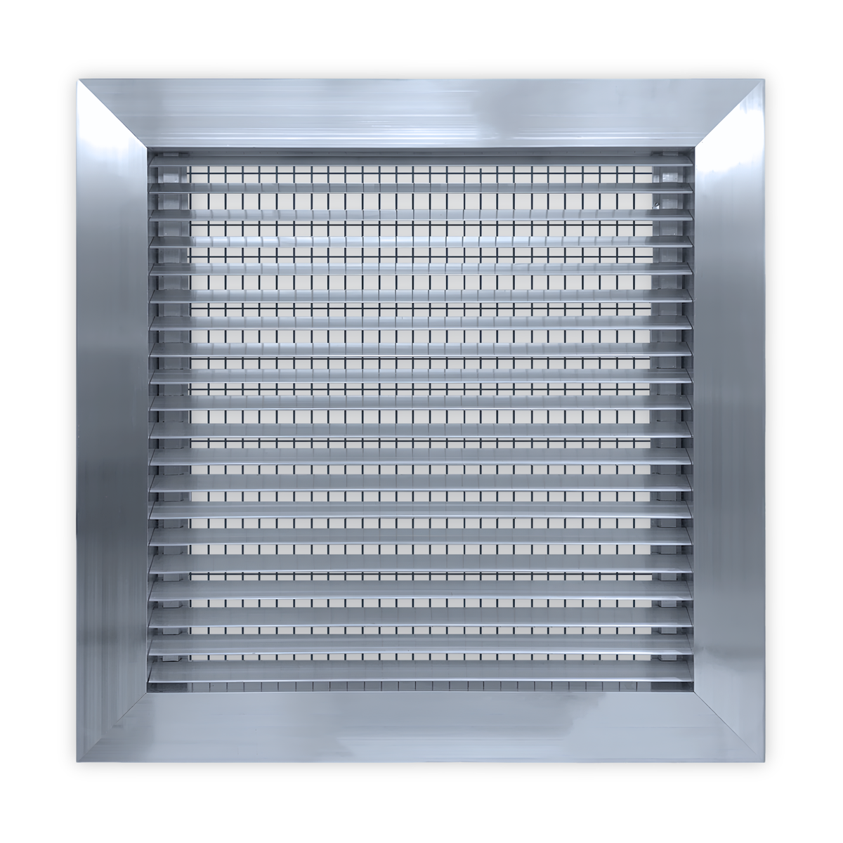 30° Thinline Outdoor Louver Gable Vent (Wide Frame) - Customizable