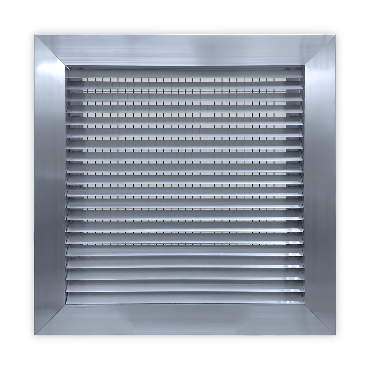 45° Thinline Outdoor Louver Gable Vent (Wide Frame) - Customizable
