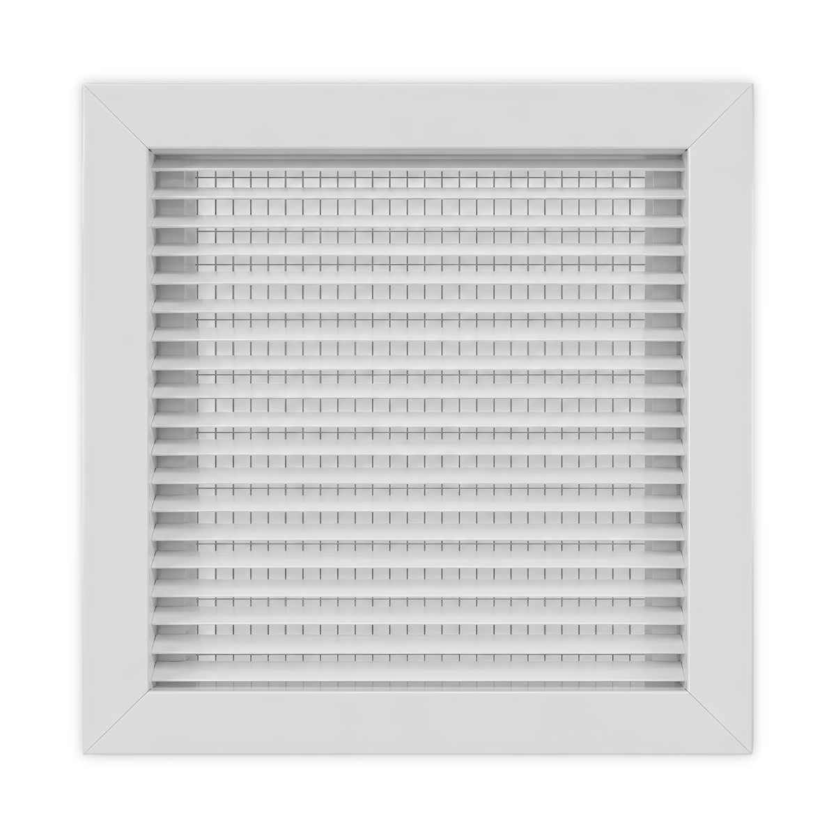 30° Thinline Outdoor Louver Gable Vent (Wide Frame) - Customizable