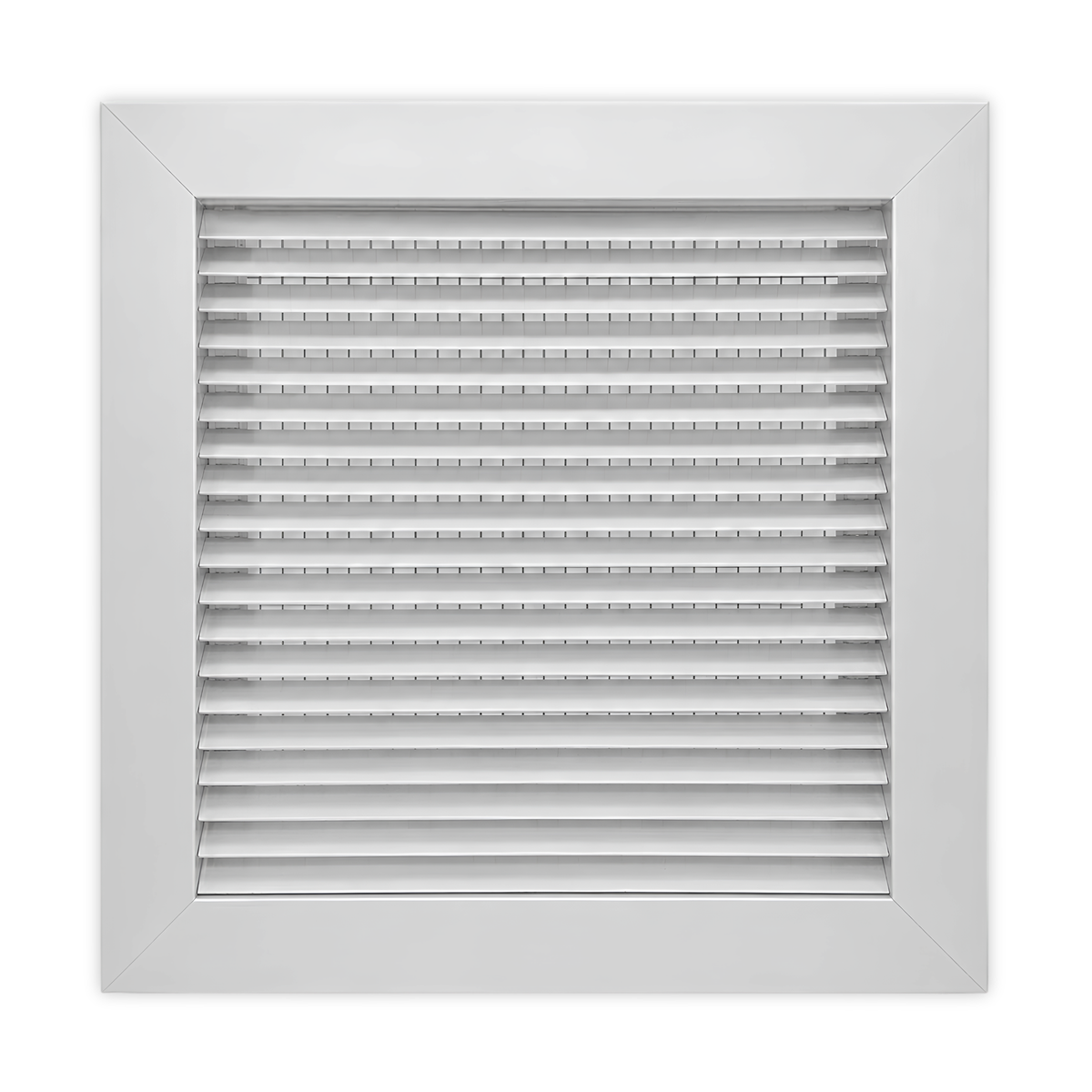 45° Thinline Outdoor Louver Gable Vent (Wide Frame) - Customizable