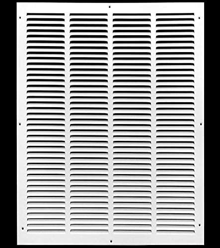 18&quot; X 22&quot; Air Vent Return Grilles - Sidewall and Ceiling - HVAC VENT DUCT COVER DIFFUSER - Steel