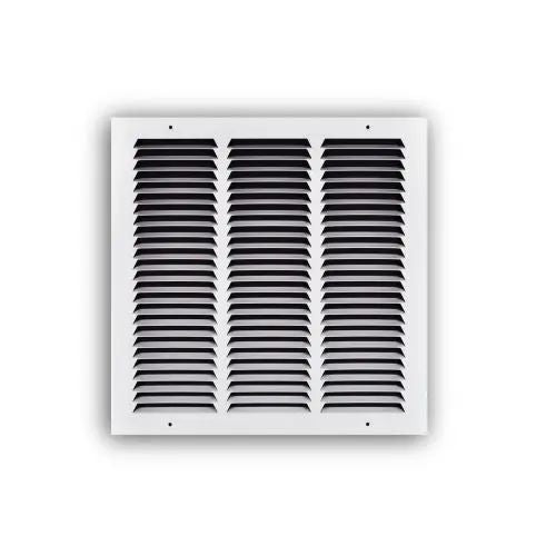 14&quot;W X 14&quot;H [Duct Opening] Steel Air Vent Return Grille - HVAC VENT DUCT COVER DIFFUSER - [Outer Dimensions: 15.75&quot;W X 15.75&quot;H]
