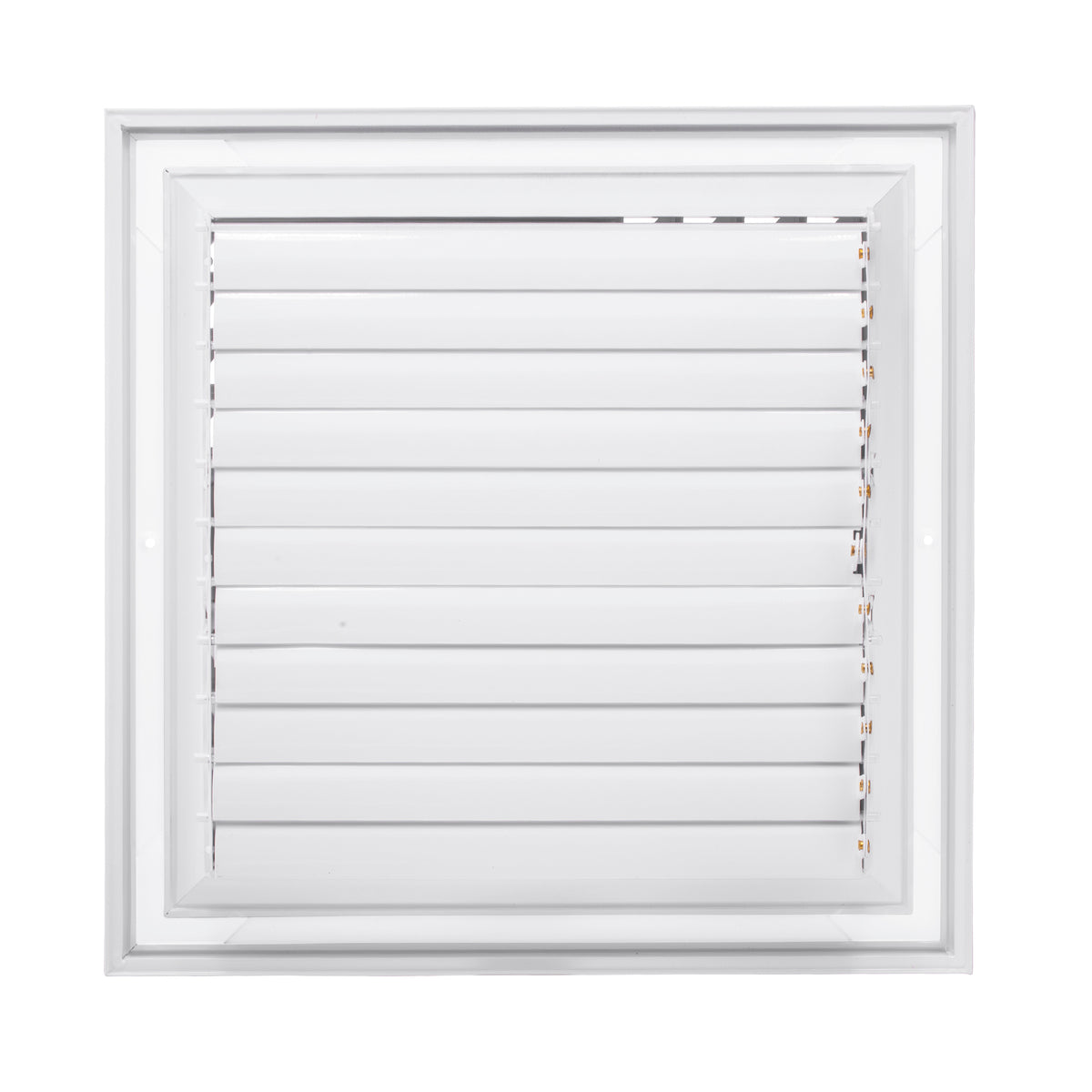 12&quot; x 12&quot; [Duct Opening] Ceiling Supply Diffuser Vent Cover – 3-Way Airflow with Full Aluminum Frame, Back Blades &amp; Opposing Blade Lever Damper [Outer Size: 15&quot; x 15&quot;]