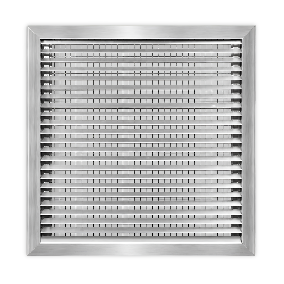 30° Thinline Outdoor Louver Gable Vent (Flange Frame) - Customizable