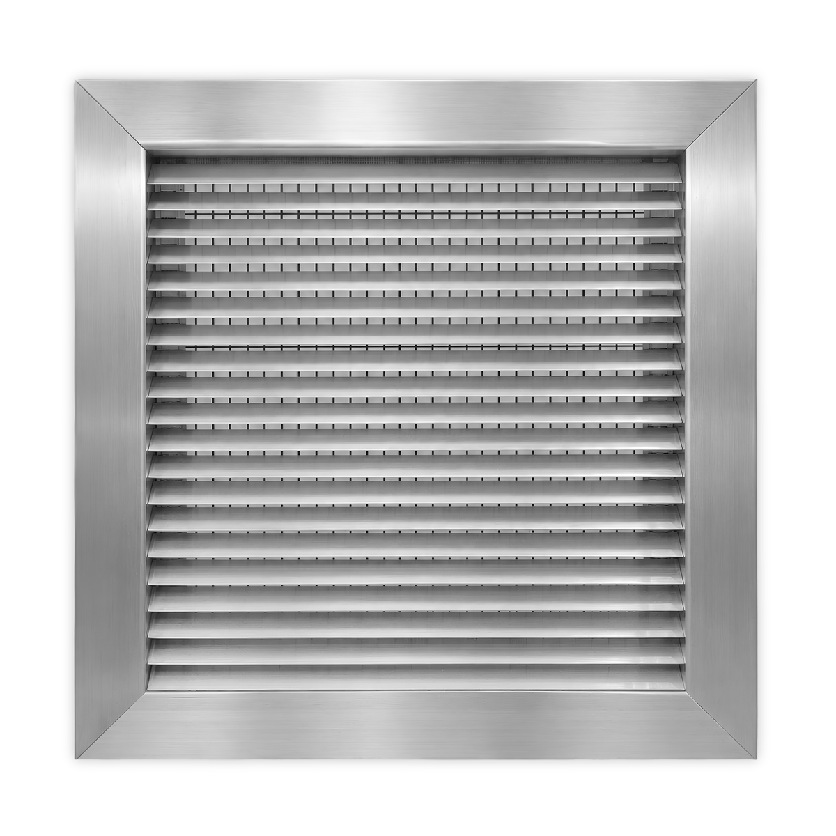 45° Thinline Outdoor Louver Gable Vent (Wide Frame) - Customizable