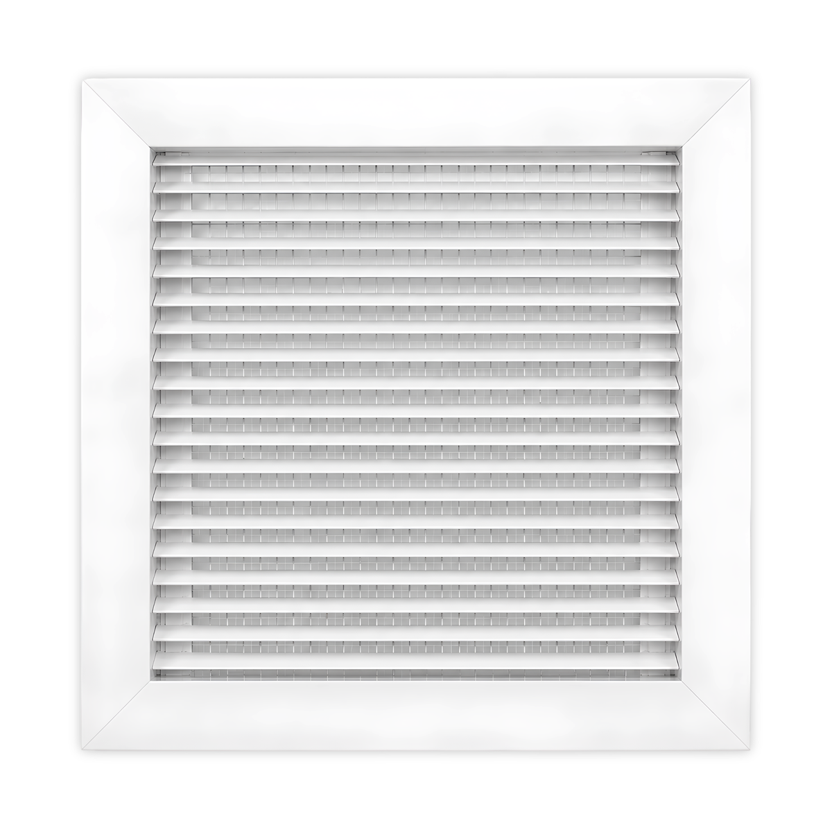 30° Thinline Outdoor Louver Gable Vent (Wide Frame) - Customizable
