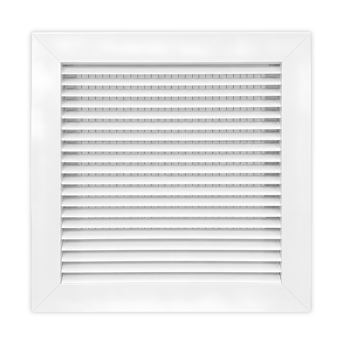 45° Thinline Outdoor Louver Gable Vent (Wide Frame) - Customizable