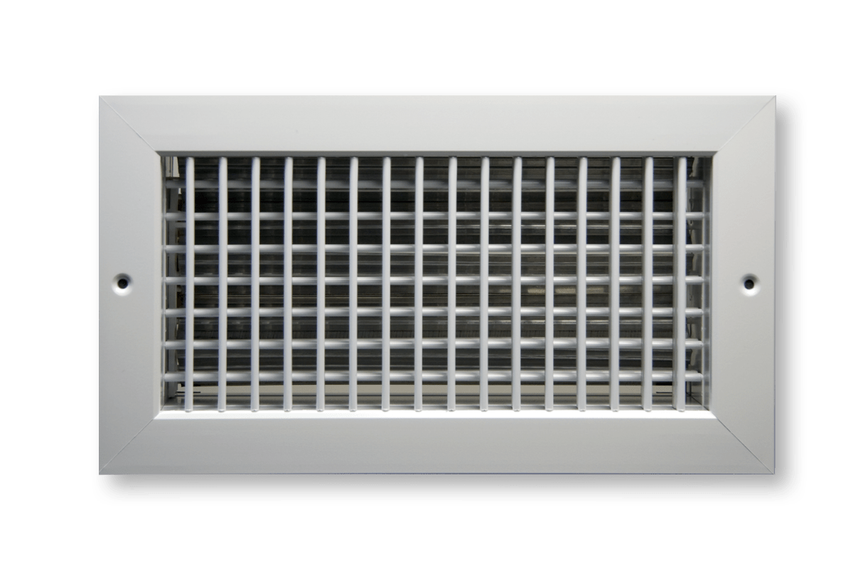 Double Deflection Supply Register - Vertical Front - OBD - HVAC PremiumHPVHD