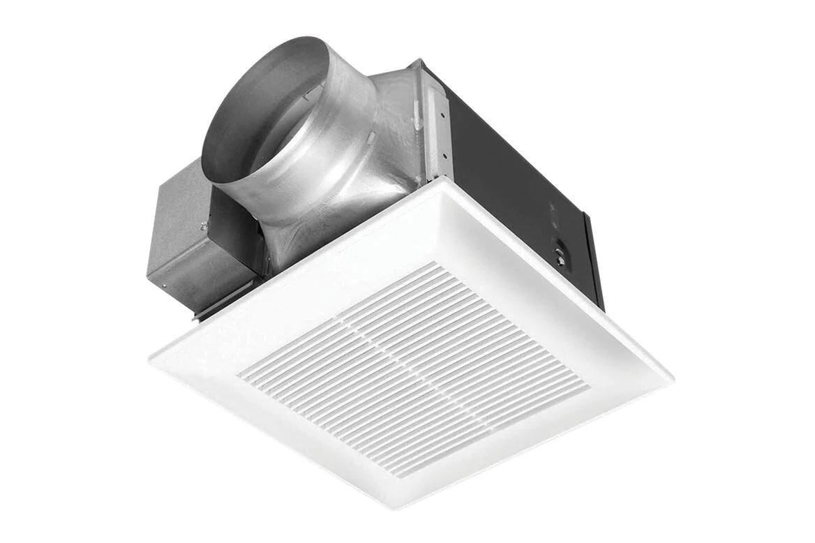 Bathroom fan Airflow 190 CFM  9-3/32&quot; housing depth