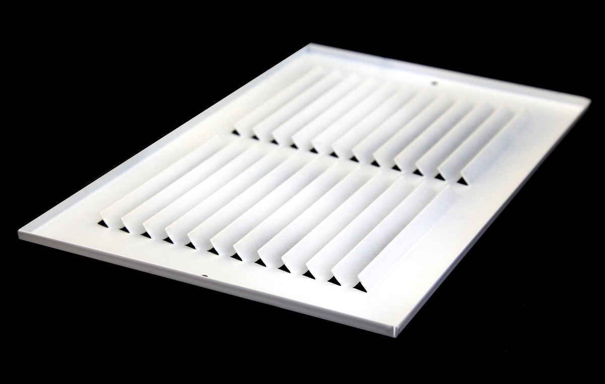 4&quot; X 24&quot; Air Vent Return Grilles - Sidewall and Ceiling - HVAC Vent Duct Cover Diffuser - Steel