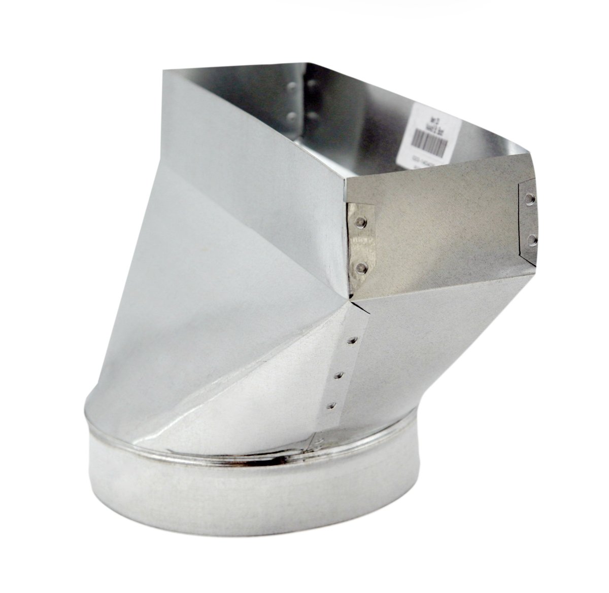 Straight Register Boot - 10&quot; X 4&quot; X 7&quot; Round - HVAC Premium1047FLRSTRT