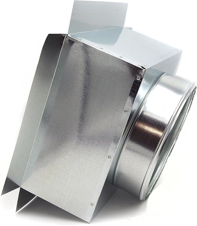 Top Outlet Ceiling Diffuser Box | 10&quot; X 10&quot; X 10&quot; | Galvanized Steel Metal Box Is Compatible With Duct 10&quot; - HVAC Premium101010TPCLNGBX