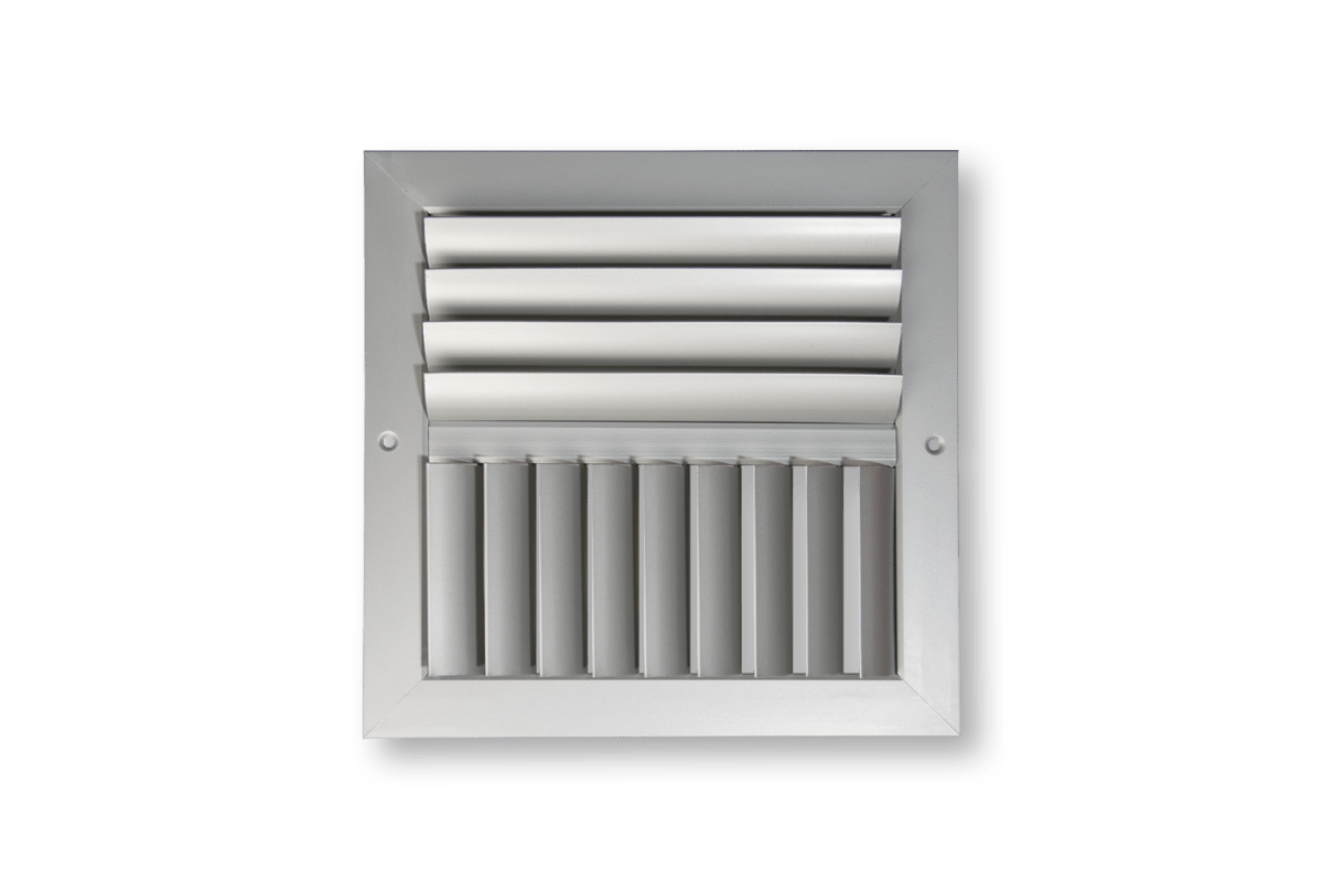 Two Direction Curved Blade Grille with Adjustable Vertical and Horizontal Blades - HVAC PremiumHPC2RC