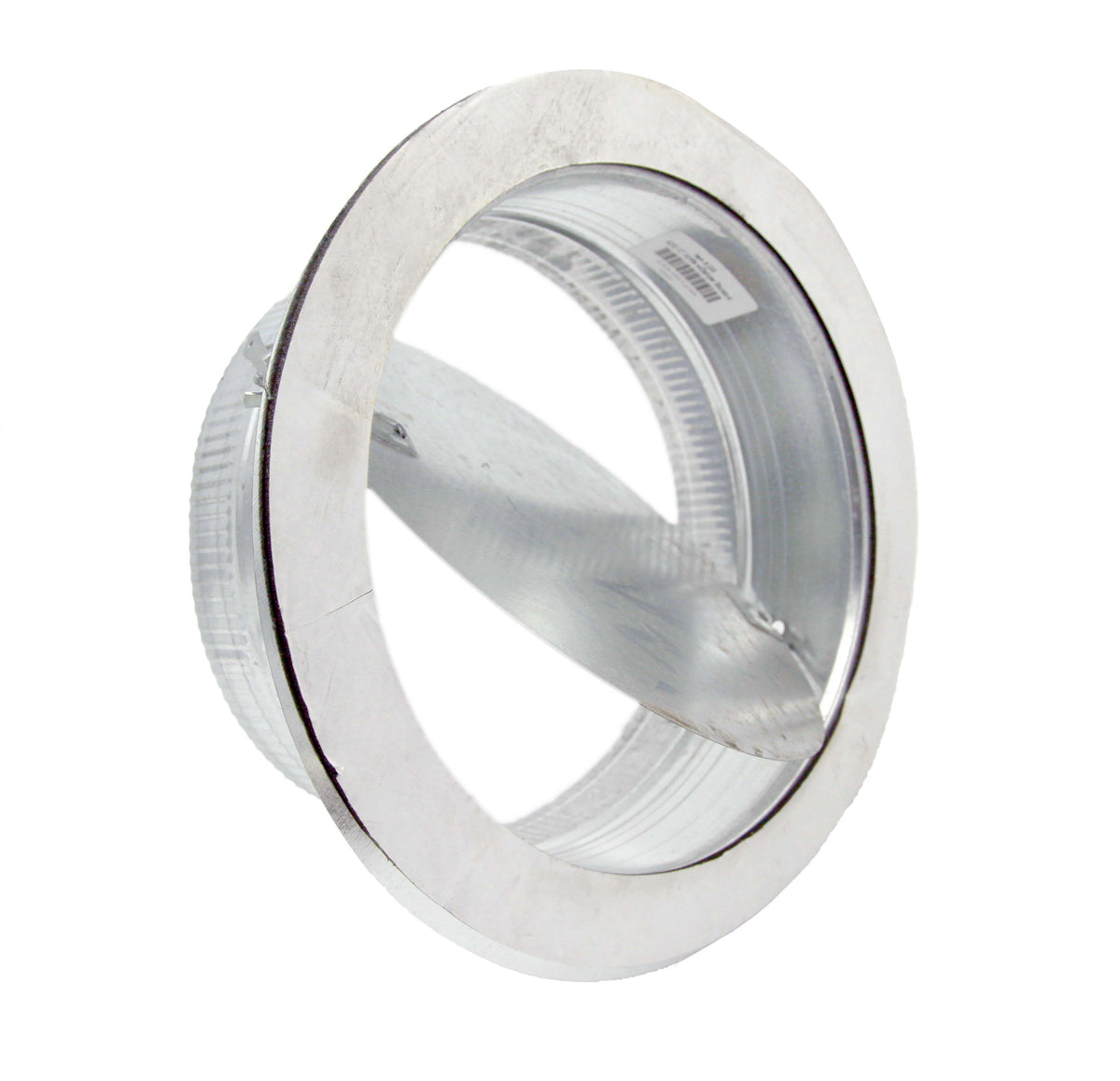 Stick-on Collar Duct with Damper | Galvanized Steel Metal Collar Duct with Damper 30 Gauge | 10&quot; Stick on Collar w/Damper is Compatible with Duct 10&quot;