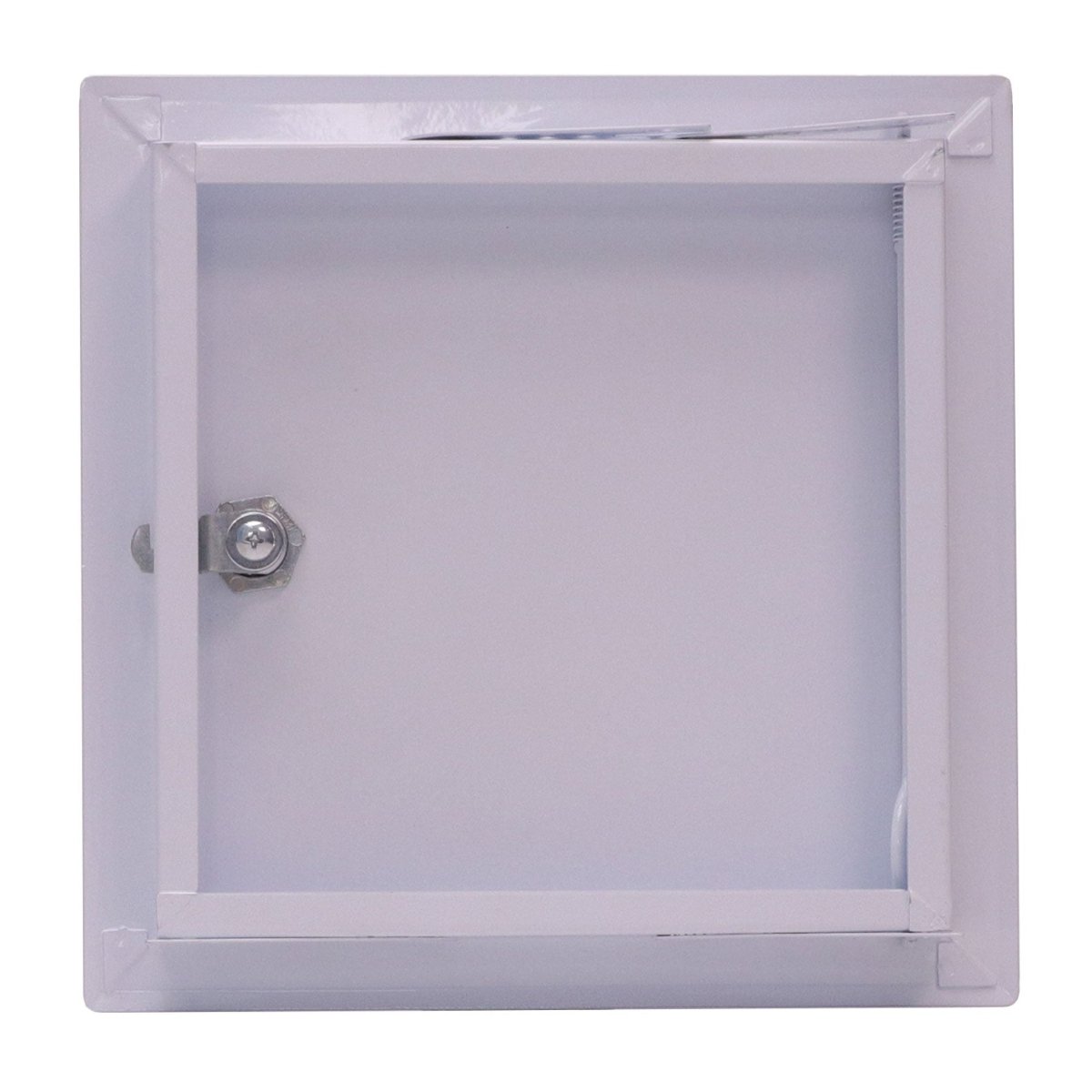 10" X 10" Steel Access Panel Removable Door For Wall / Ceiling Application (Lock and Key) With Frame - [Outer Dimensions: 11" Width X 11" Height] - HVAC PremiumAD - S - 210 - 10x10
