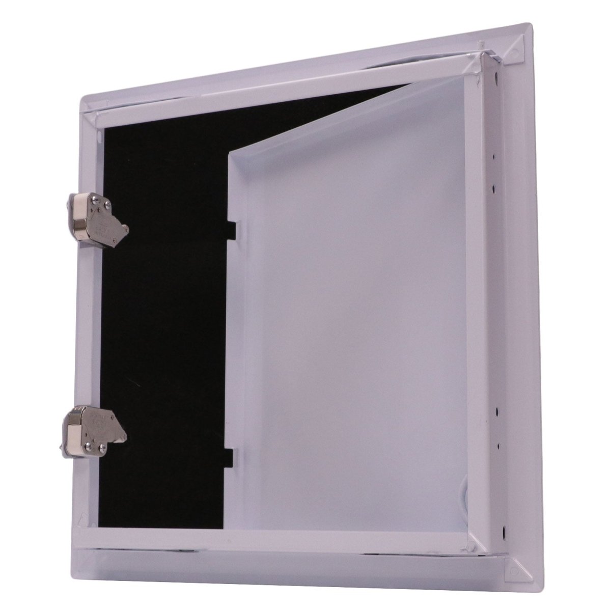 10&quot; X 10&quot; Universal Aluminum Access Panel Door For Wall / Ceiling Application (Push - Lock) With Solid Frame - [Outer Dimensions: 11&quot; Width X 11&quot; Height] - HVAC PremiumAD - S - 230 - 10x10