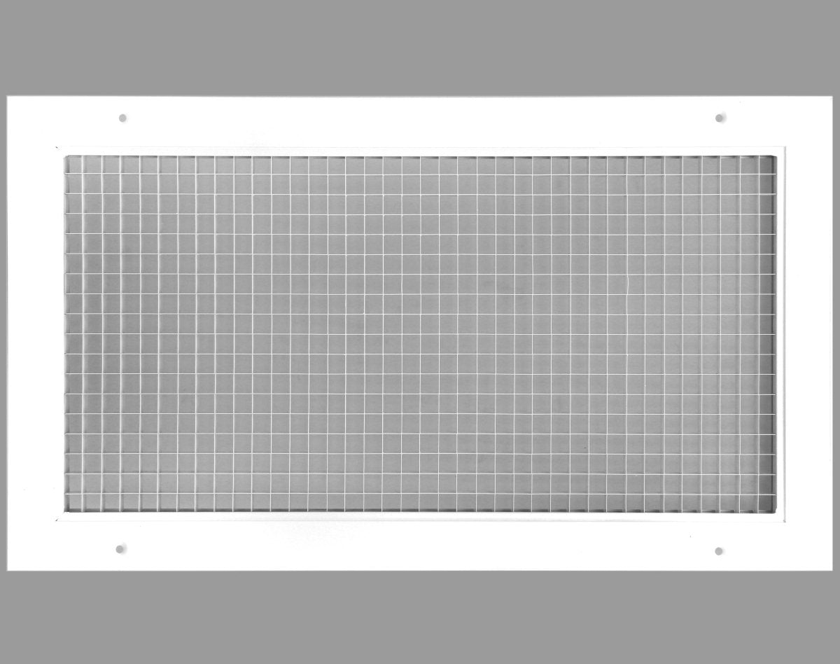 10" x 18" or 18" x 10" Cube Core Eggcrate Return Air Grille - HVAC PremiumCRG1018