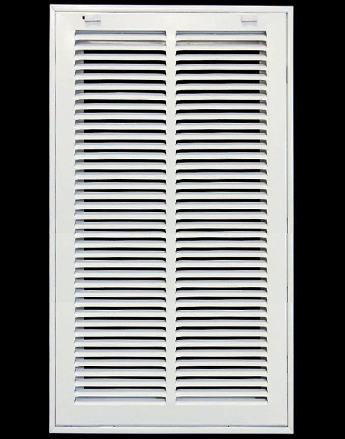 10" X 18" Steel Return Air Filter Grille for 1" Filter - Removable Frame - [Outer Dimensions: 12 5/8" X 20 5/8"] - HVAC PremiumRFG1018 HP