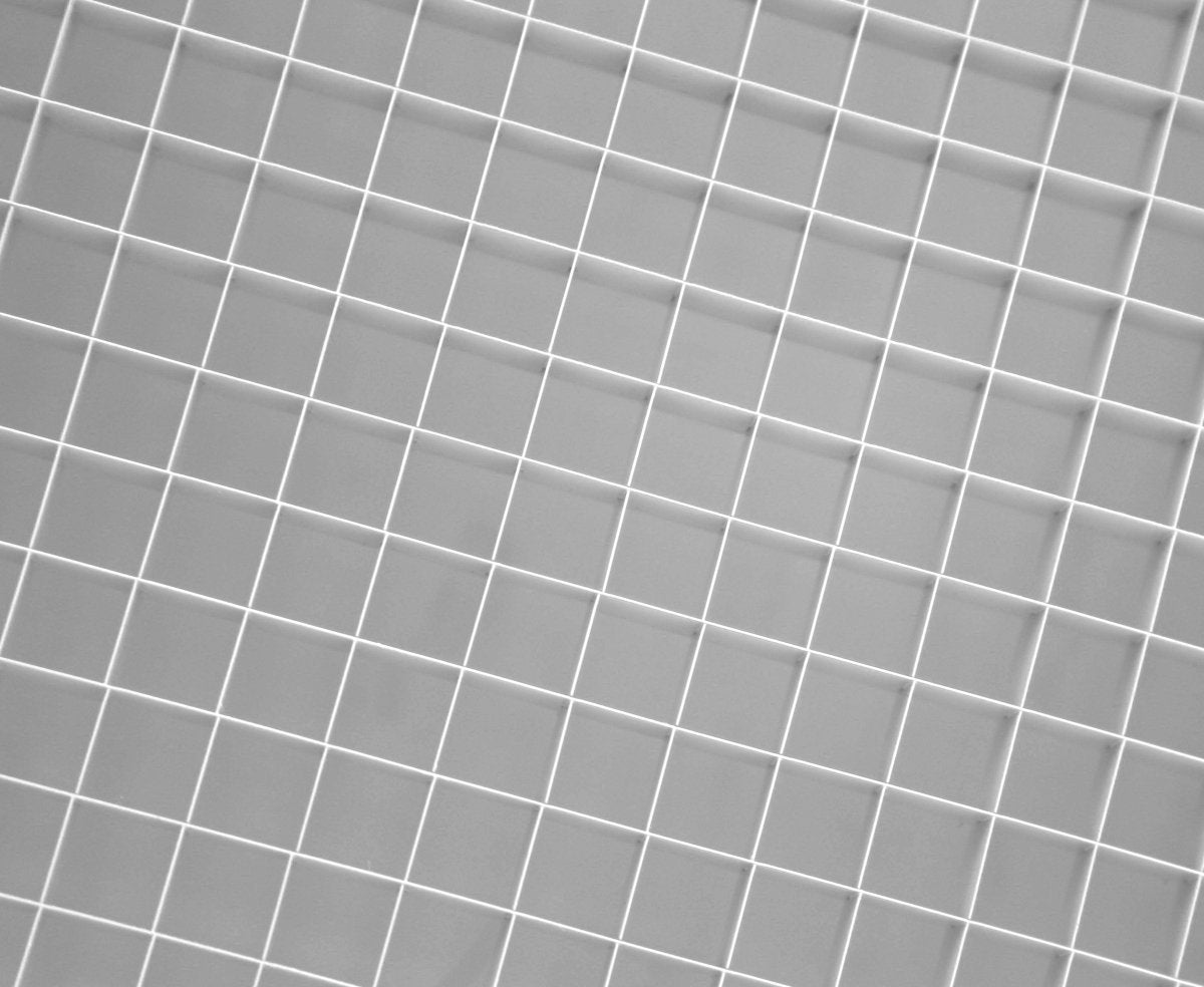10&quot; x 26&quot; or 26&quot; x 10&quot; Cube Core Eggcrate Return Air Filter Grille for 1&quot; Filter - Aluminum - White [Outer Dimensions: 12.5&quot; X 28.5&quot;] - HVAC PremiumCRFG1026