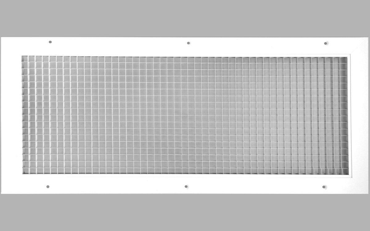 10&quot; x 26&quot; or 26&quot; x 10&quot; Cube Core Eggcrate Return Air Grille - HVAC PremiumCRG1026