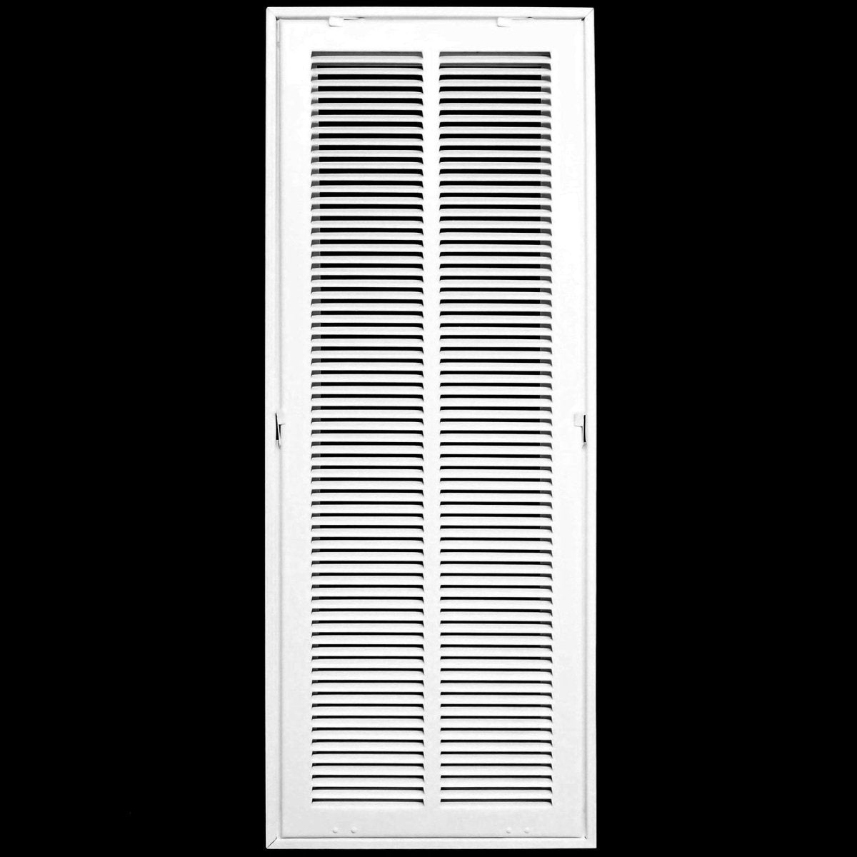 10" X 30" Steel Return Air Filter Grille for 1" Filter - Removable Frame - [Outer Dimensions: 12 5/8" X 32 5/8"] - HVAC Premium190RF 10X30 - HP