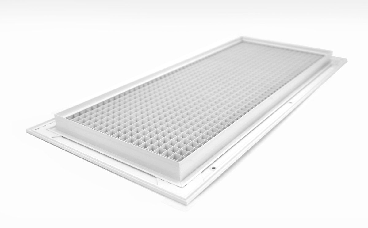 10&quot; x 32&quot; or 32&quot; x 10&quot; Cube Core Eggcrate Return Air Grille - HVAC PremiumCRG1032
