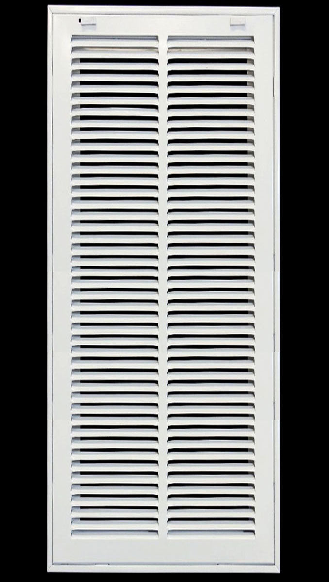 10" X 34" Steel Return Air Filter Grille for 1" Filter - Removable Frame - [Outer Dimensions: 12 5/8" X 36 5/8"] - HVAC PremiumRFG1034 HP