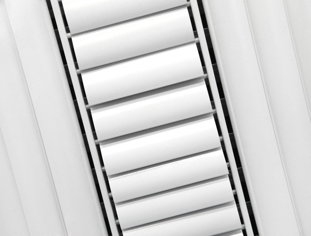 10&quot; X 4&quot; [Duct Opening] 3 - Way Air Vent Adjustable Aluminum Curved Blades Integral Multi - Shutter Damper HVAC Diffuser [Outer Dimensions: 11.75&quot;W X 5.75&quot;H] - HVAC PremiumMFACRA104W3