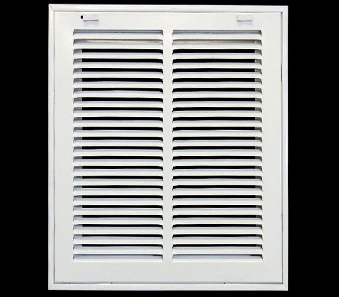 10&quot; X 12&quot; Steel Return Air Filter Grille for 1&quot; Filter - Removable Frame - [Outer Dimensions: 12 5/8&quot; X 14 5/8&quot;]