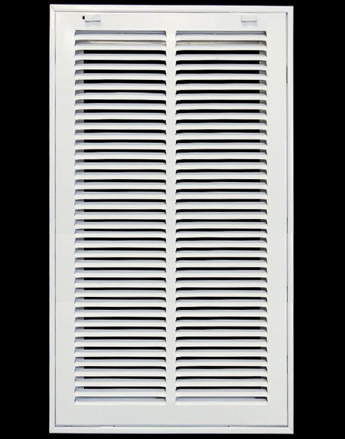 10&quot; X 18&quot; Steel Return Air Filter Grille for 1&quot; Filter - Removable Frame - [Outer Dimensions: 12 5/8&quot; X 20 5/8&quot;]