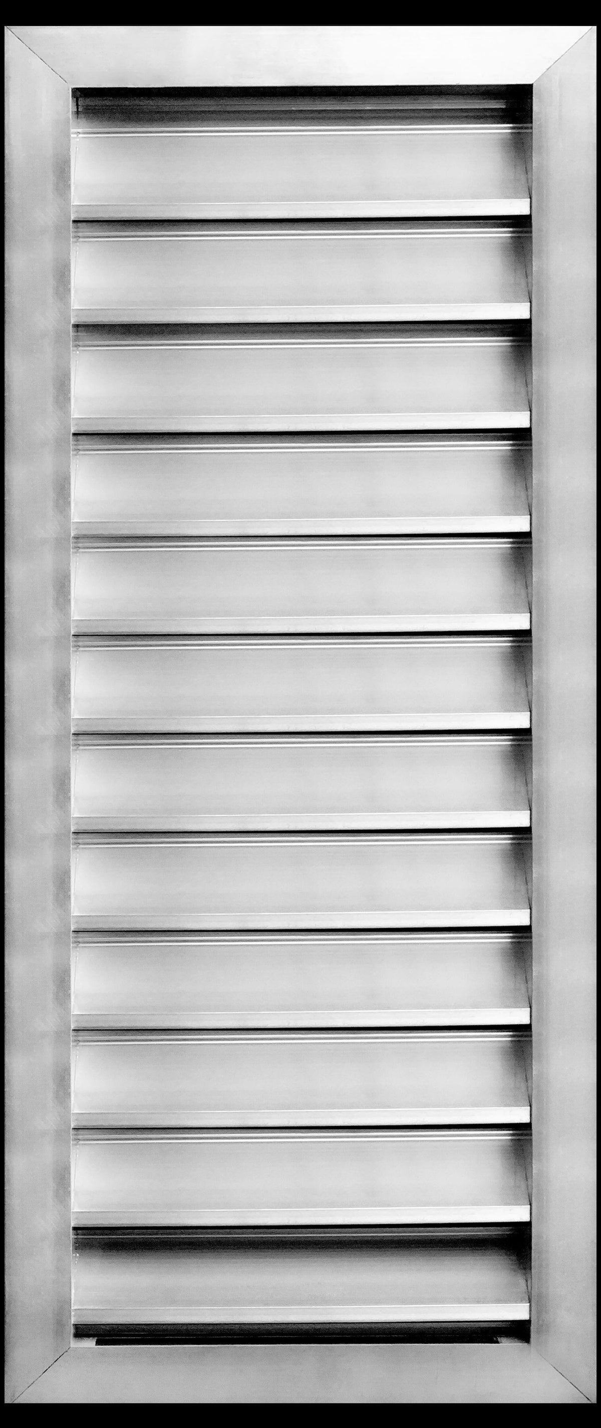 10&quot;w X 26&quot;h Aluminum Outdoor Weather Proof Louvers - Rain &amp; Waterproof Air Vent With Screen Mesh