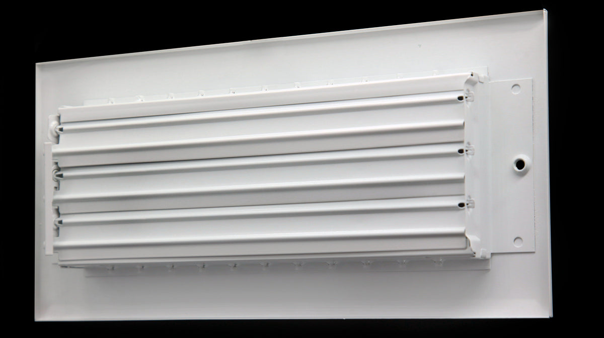 30&quot; X 8&quot; ADJUSTABLE AIR SUPPLY DIFFUSER - HVAC Vent Duct Cover Sidewall or Ceiling
