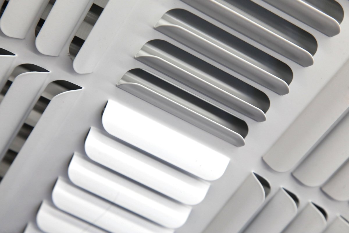 10&quot;w X 10&quot;h [Duct Opening] 4 - Way Fixed Curved Blade Air Supply Diffuser Register Vent Cover Grille [Outer Dimensions: 11.75&quot;W X 11.75&quot;H] - HVAC PremiumMFCSCR1010W4