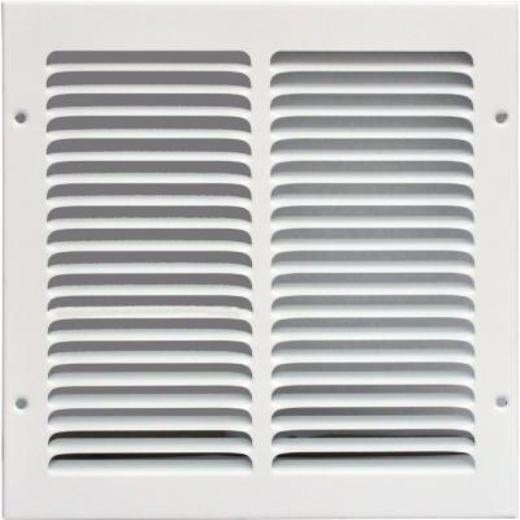 10"W X 10"H [Duct Opening] Steel Air Vent Return Grille - HVAC VENT DUCT COVER DIFFUSER - [Outer Dimensions: 11.75"W X 11.75"H] - HVAC PremiumRG1010 FBA