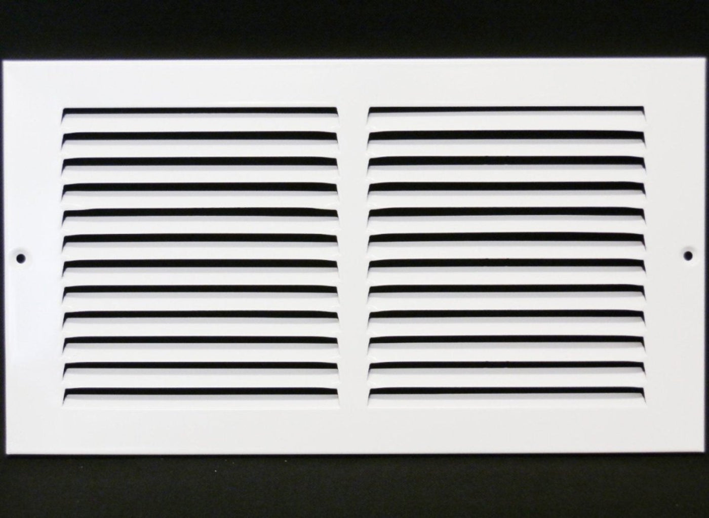 10"W X 6"H [Duct Opening] Steel Air Vent Return Grille - HVAC VENT DUCT COVER DIFFUSER - [Outer Dimensions: 11.75"W X 7.75"H] - HVAC Premium170 10X06 FBA
