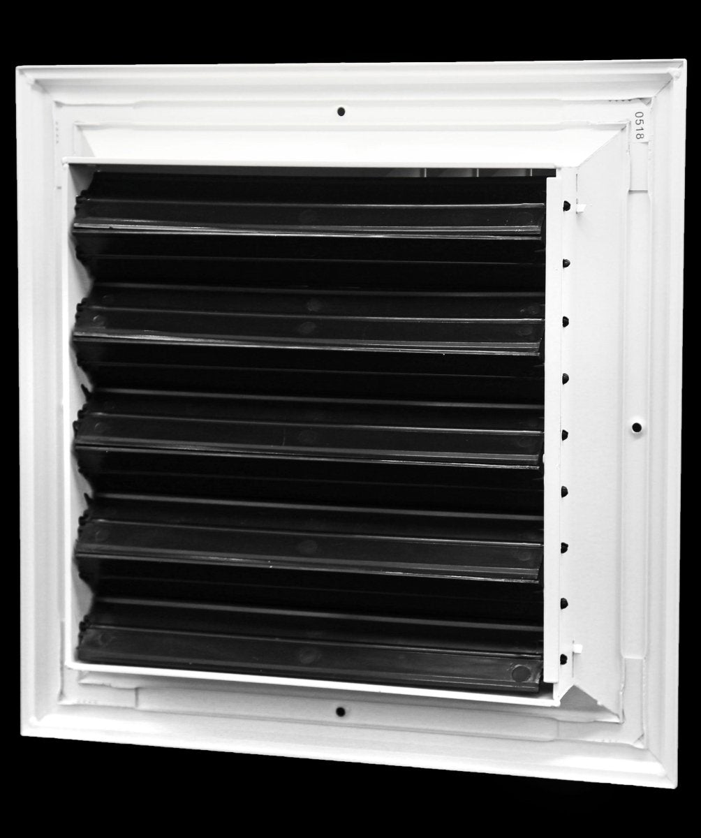 12&quot; x 12&quot; 4 - WAY SUPPLY GRILLE - DUCT COVER &amp; DIFFUSER - LOW NOISE - For Ceiling - With Opposing Damper Blades - HVAC PremiumV12124 FBA