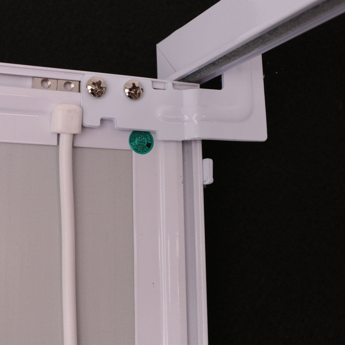 12&quot; X 12&quot; Aluminum LED Light Access Panel Door For Wall / Ceiling Application (Push - Lock) With Frame - [Outer Dimensions: 13&quot; Width X 13&quot; Height] - HVAC PremiumAD - A - 410 - 12x12