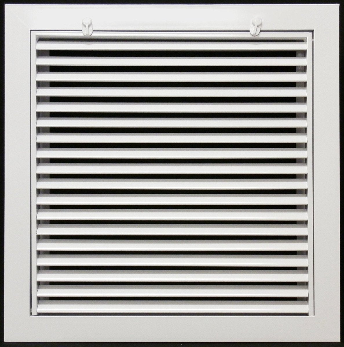 12" X 12" ALUMINUM RETURN FILTER GRILLE FOR 1" FILTER - EASY AIRFLOW - LINEAR BAR GRILLES - HVAC PremiumRFG1212AL FBA