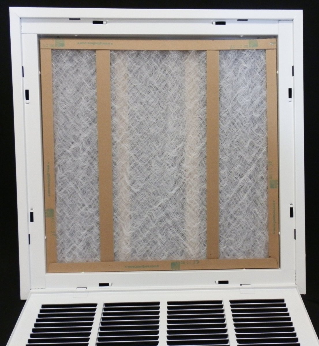 12&quot; X 20&quot; Steel Return Air Filter Grille for 1&quot; Filter - Removable Frame - [Outer Dimensions: 14 5/8&quot; X 22 5/8&quot;] - HVAC PremiumRFG1220 - HP