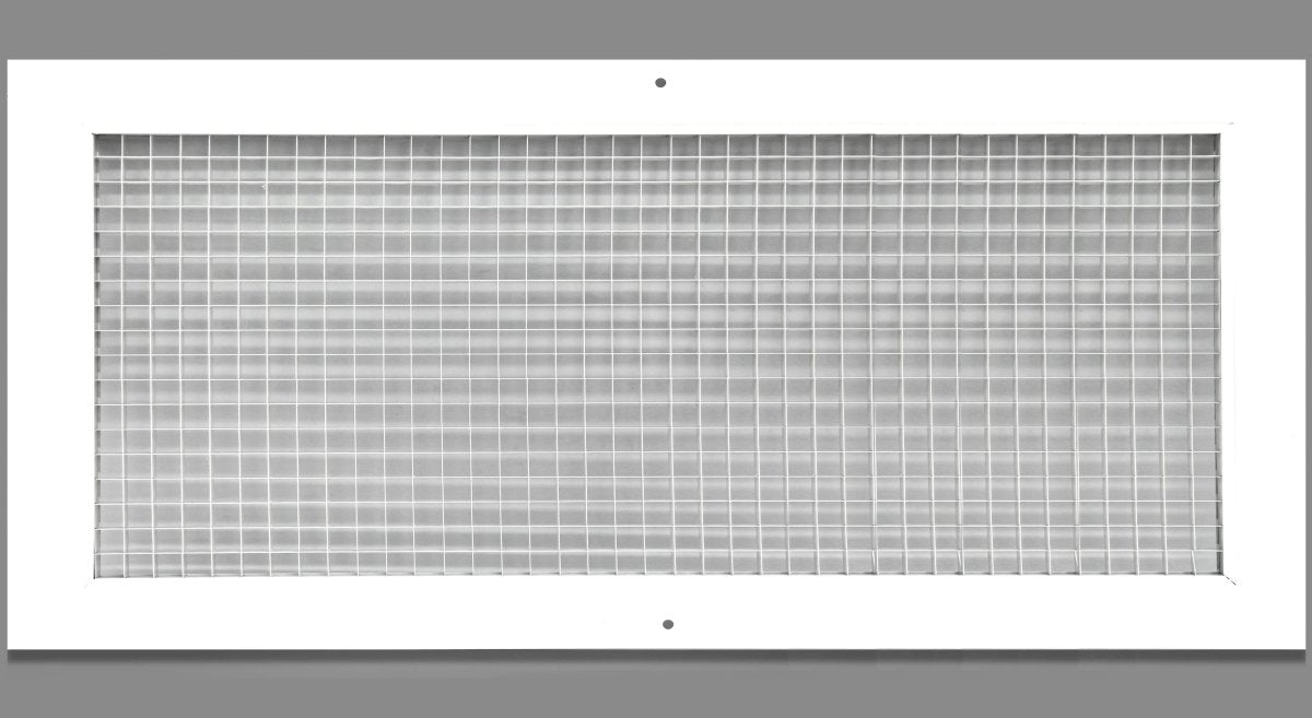 12" x 26" or 26" x 12" Cube Core Eggcrate Return Air Grille - HVAC PremiumCRG1226