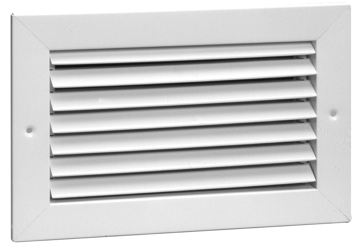 12" x 6" Steel Fixed Bar Return Grille - Sidewall and Ceiling - HVAC PremiumRG126Steel FBA