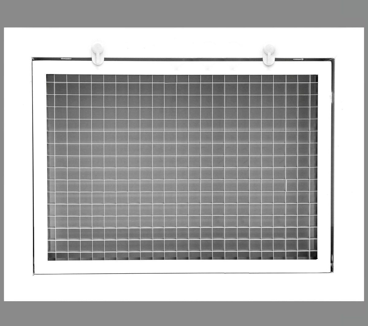 12&quot; x 6&quot; Cube Core Eggcrate Return Air Filter Grille for 1&quot; Filter