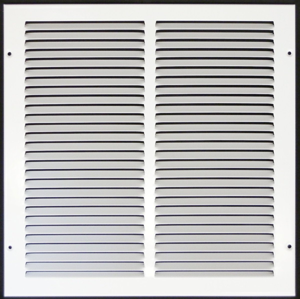 12"W X 12"H [Duct Opening] Steel Air Vent Return Grille - HVAC VENT DUCT COVER DIFFUSER - [Outer Dimensions: 13.75"W X 13.75"H] - HVAC PremiumRG1212 FBA