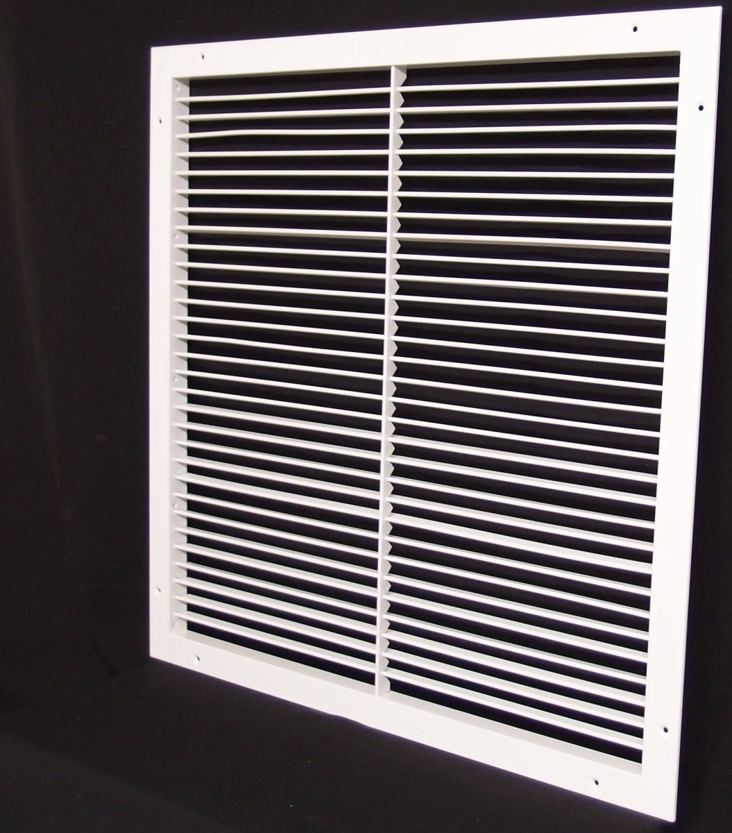 12&quot;w X 24&quot;h Aluminum Adjustable Return/Supply HVAC Air Grille - HVAC PremiumRGADJ - 1224