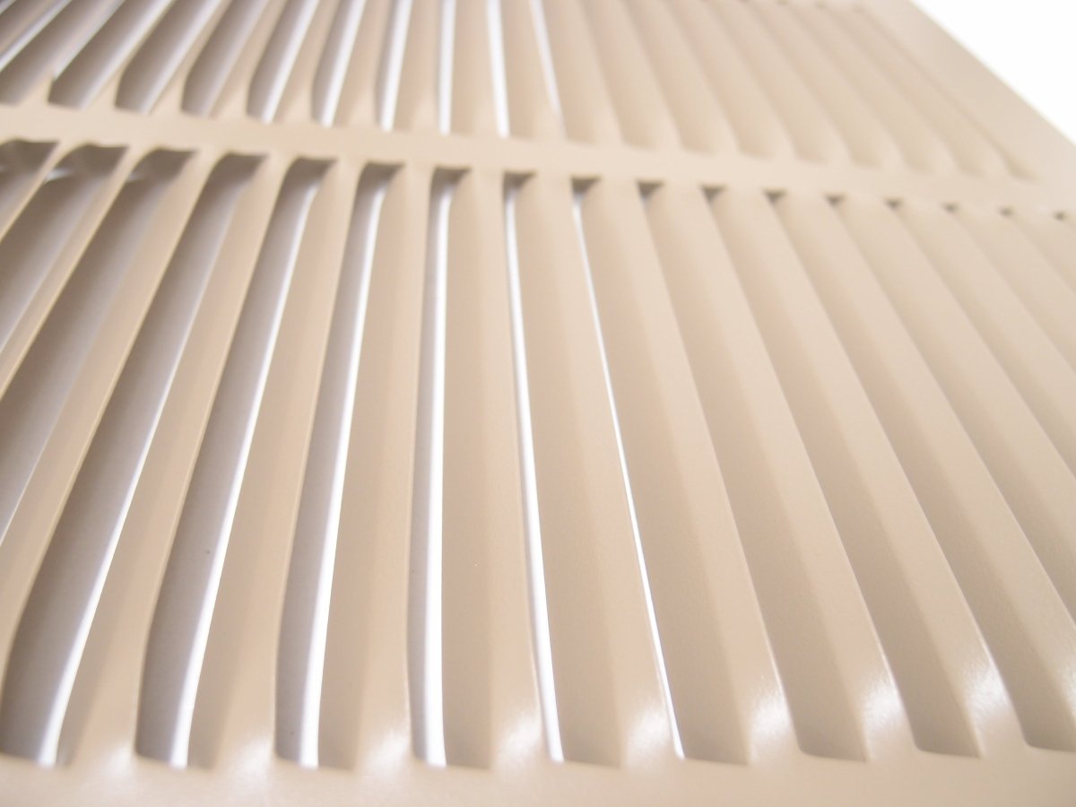 12&quot;W X 8&quot;H [Duct Opening] Steel Air Vent Return Grille - HVAC VENT DUCT COVER DIFFUSER - [Outer Dimensions: 13.75&quot;W X 9.75&quot;H] - HVAC Premium170B 12X08 FBA